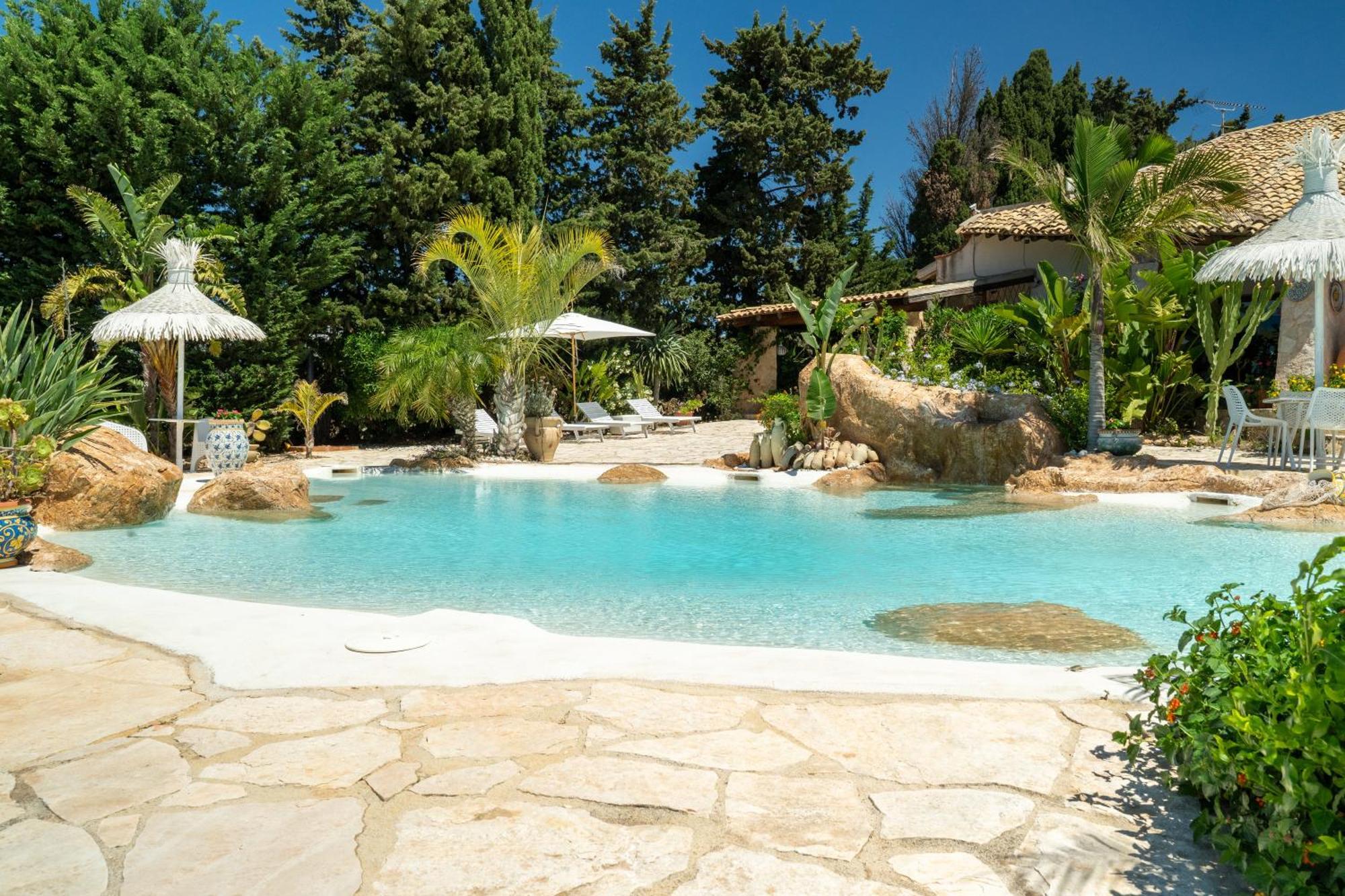 Casa Vacanze Verdemare Con Piscina Ribera Bagian luar foto