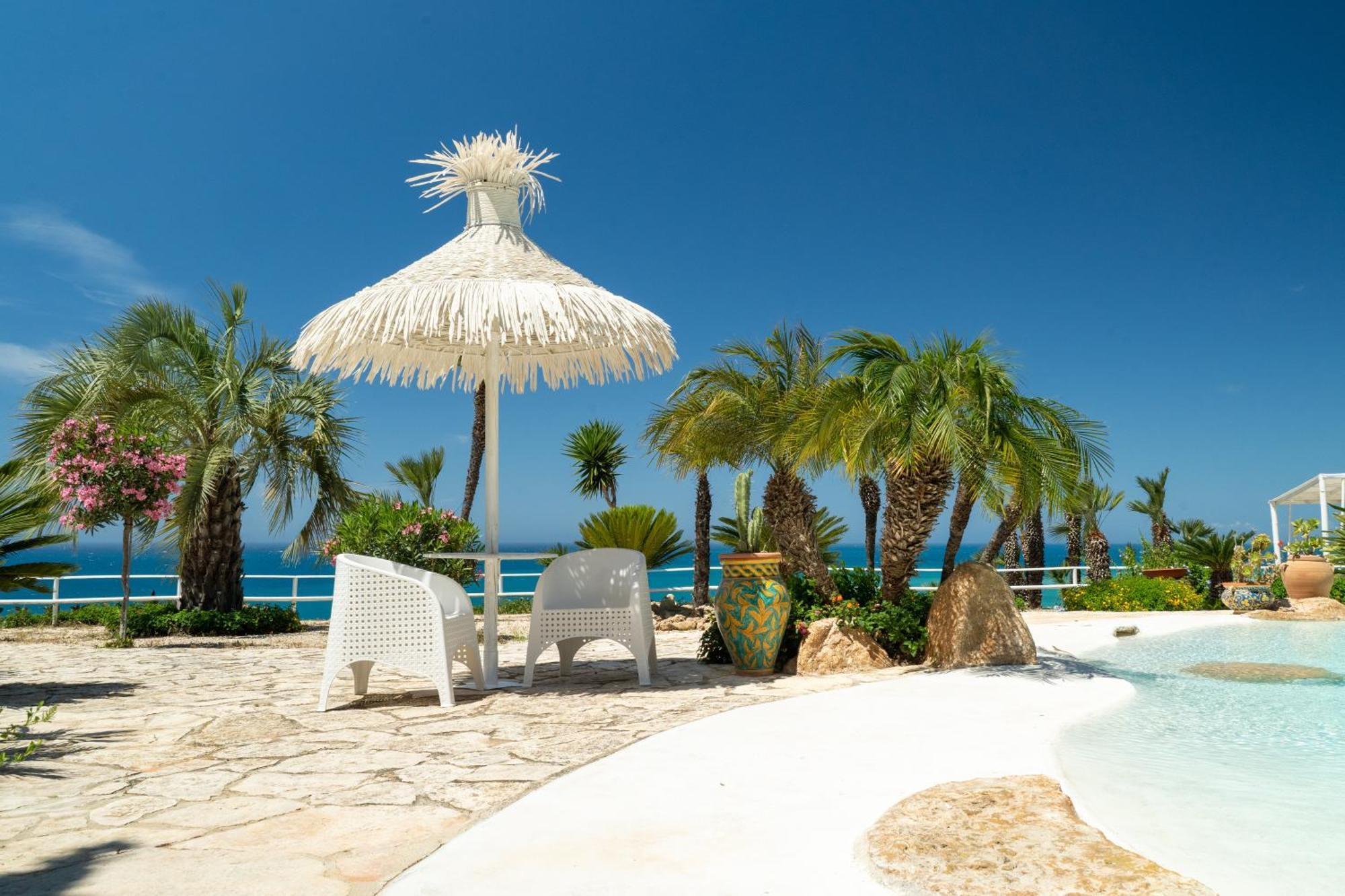 Casa Vacanze Verdemare Con Piscina Ribera Bagian luar foto
