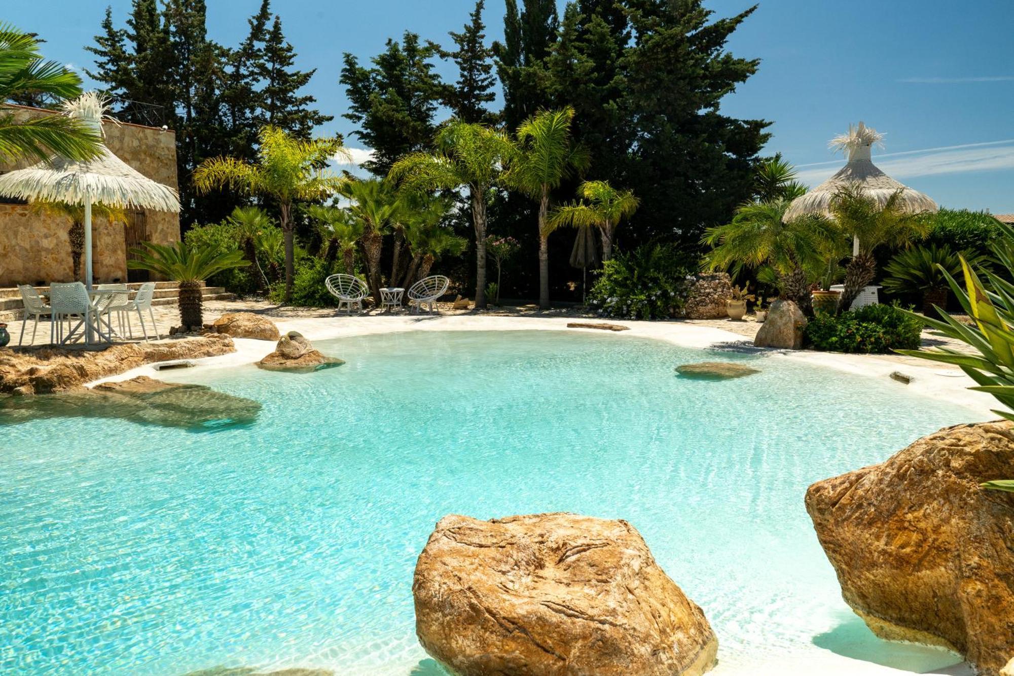 Casa Vacanze Verdemare Con Piscina Ribera Bagian luar foto