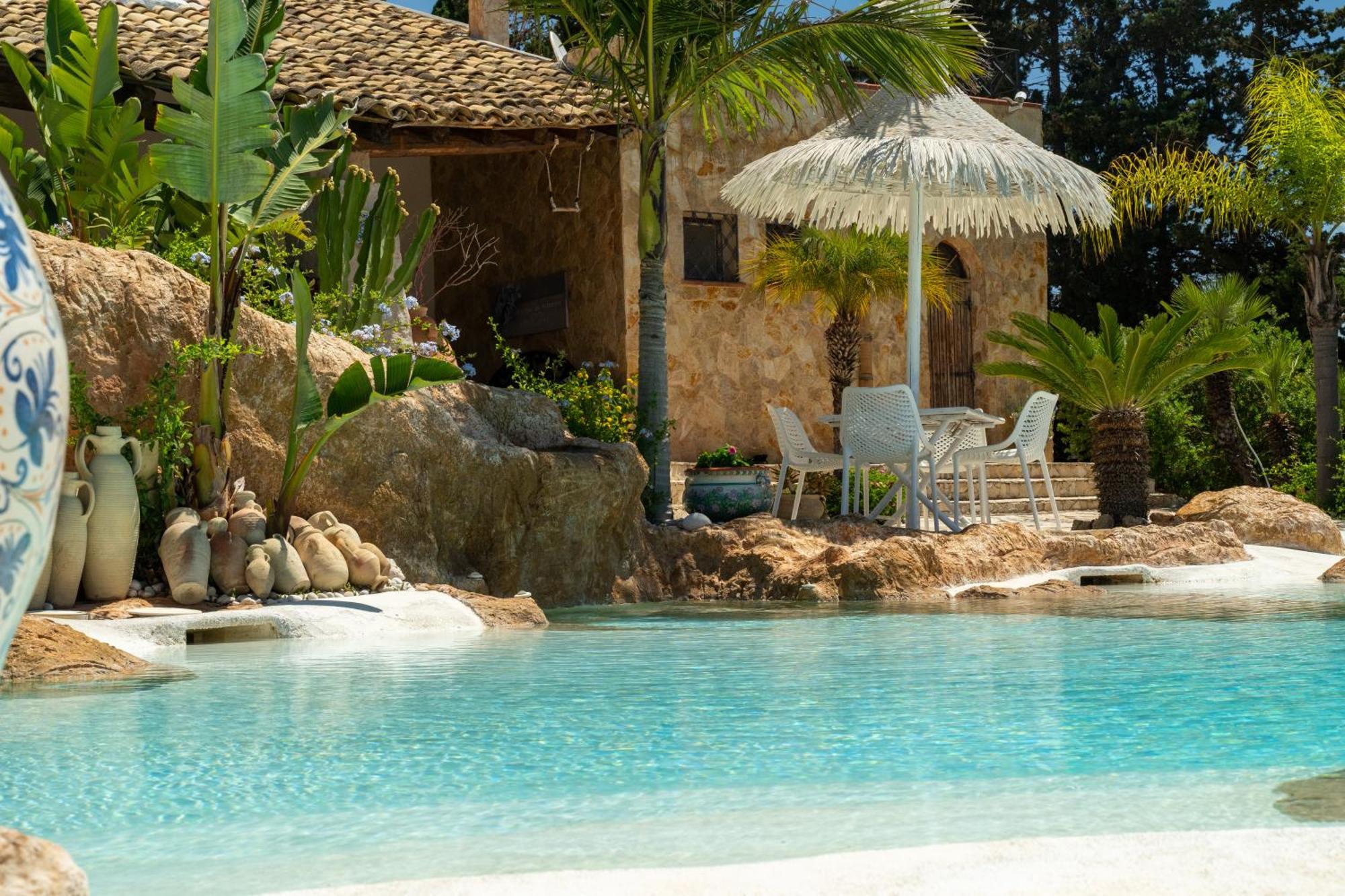 Casa Vacanze Verdemare Con Piscina Ribera Bagian luar foto