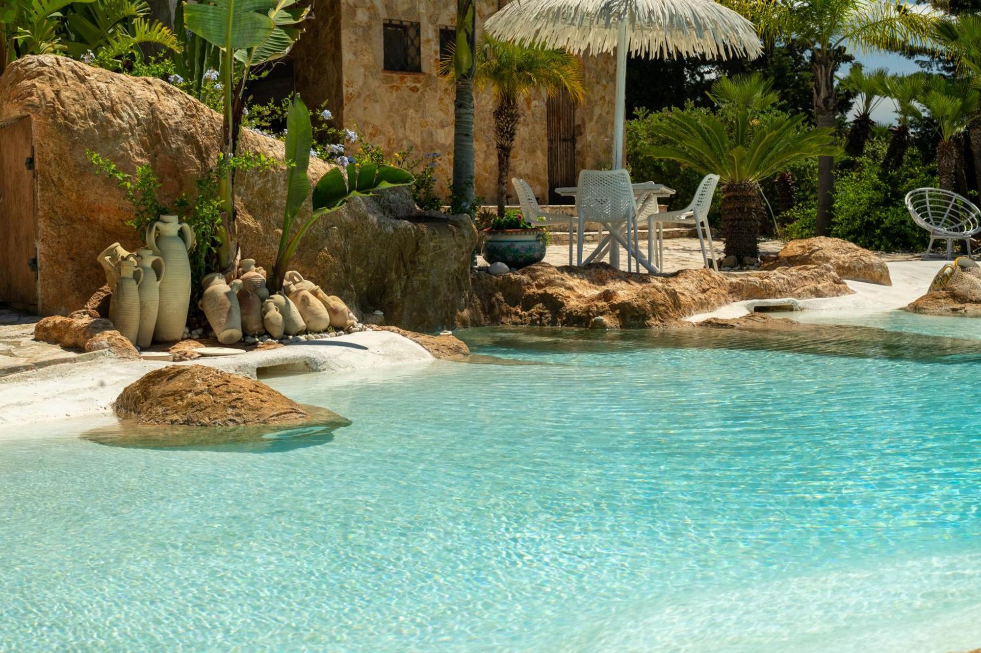 Casa Vacanze Verdemare Con Piscina Ribera Bagian luar foto