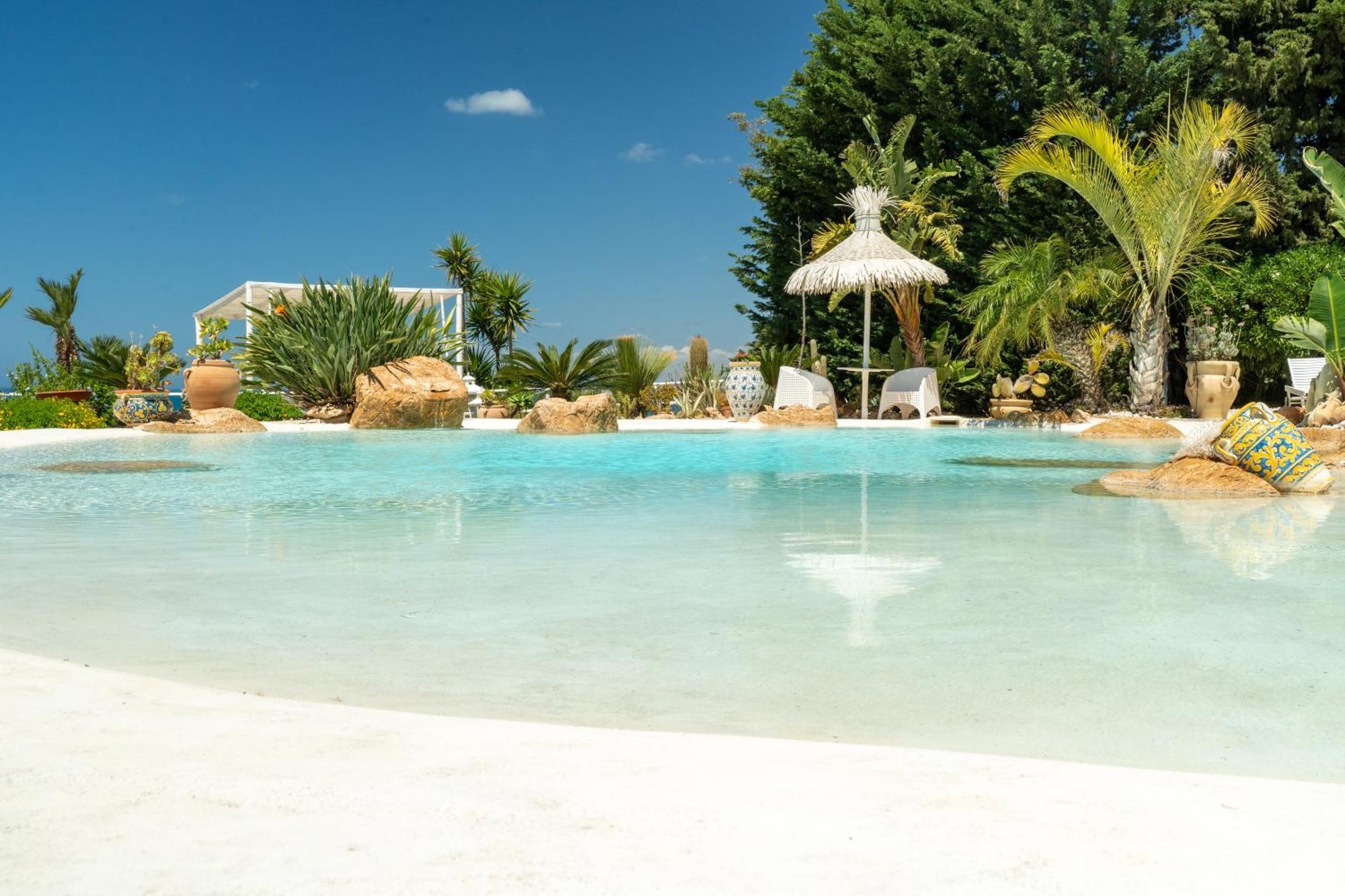Casa Vacanze Verdemare Con Piscina Ribera Bagian luar foto